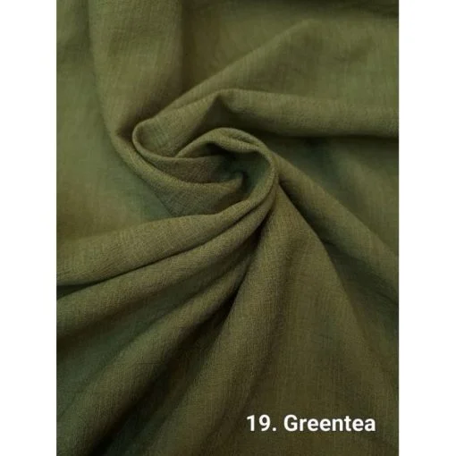 Crespo Linen-Green Tea