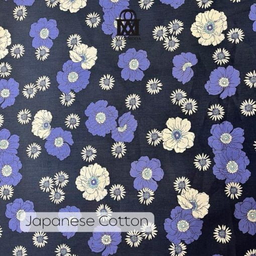 Japanese Cotton-Motif Bunga 1