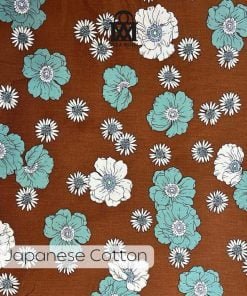 Japanese Cotton-Motif Bunga 3