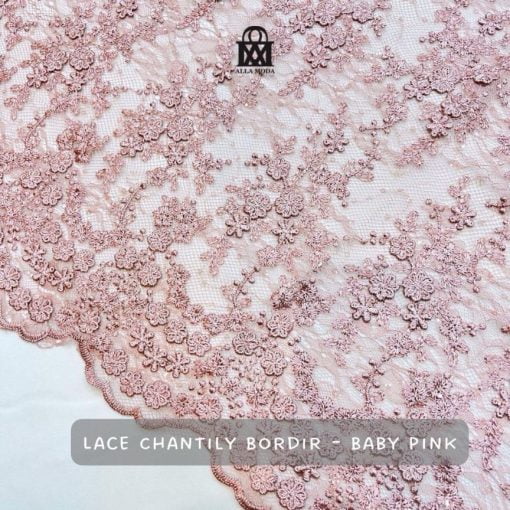 Lace Chantily-Baby Pink