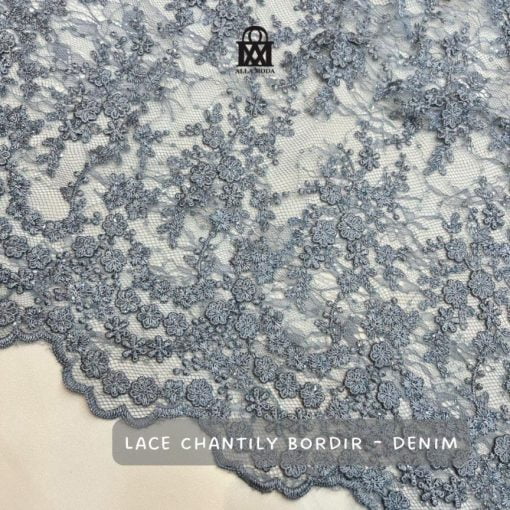 Lace Chantily-Denim