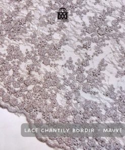 Lace Chantily-Mauve