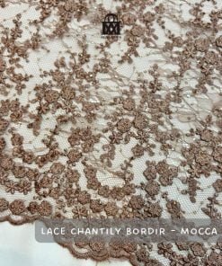Lace Chantily-Mocca