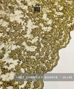 Lace Chantily-Olive