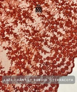 Lace Chantily-Terracota