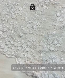 Lace Chantily-White