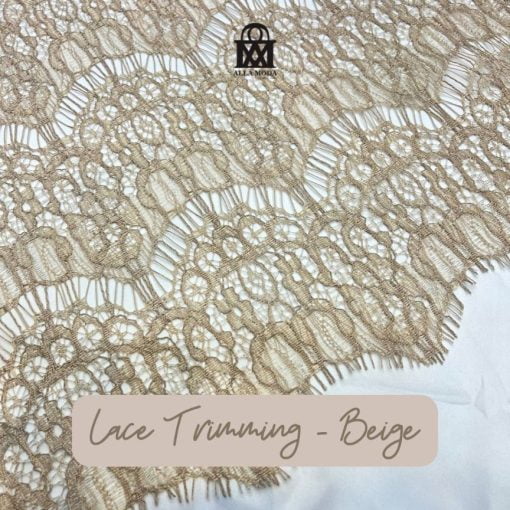 Lace Trimming-Beige