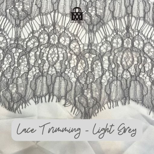 Lace Trimming-Light Grey