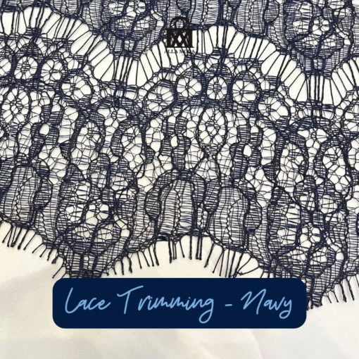 Lace Trimming-Navy