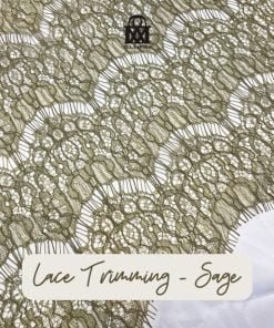 Lace Trimming-Sage