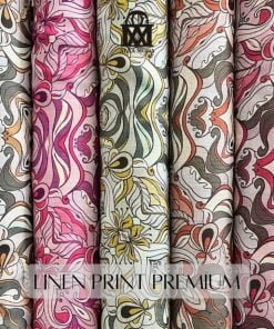 Linen Print Premium-All Color Motif Abstrak