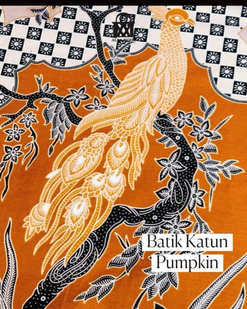 Batik Katun-Merak - Col Pumpkin