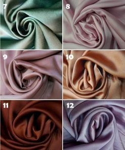 Satin Cherry SIlk-All COlor 2