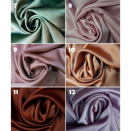 Satin Cherry SIlk-All COlor 2