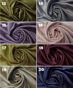 Satin Cherry SIlk-All COlor 3