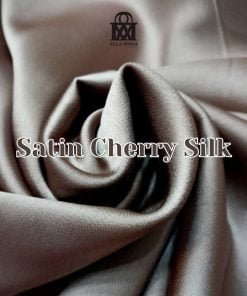 Satin Cherry SIlk-Cover