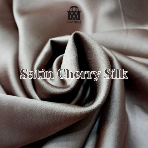 Satin Cherry SIlk-Cover