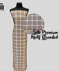 Silk Premium Motif Branded-Burbery 3