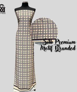 Silk Premium Motif Branded-Burbery 4