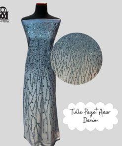 Tulle Akar Payet-Denim