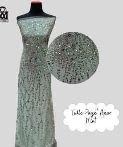 Tulle Akar Payet-Mint