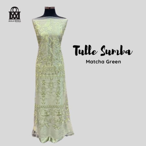 Tulle Sumba-Matcha Green