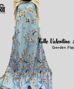 Tulle Valentino 3D-Dusty Blue