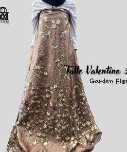 Tulle Valentino 3D-Mocca