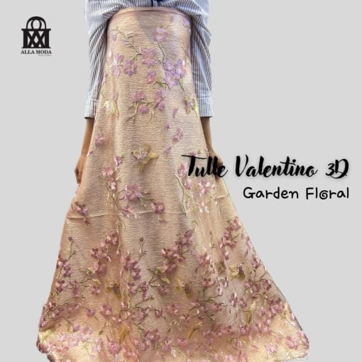 Tulle Valentino 3D-beige