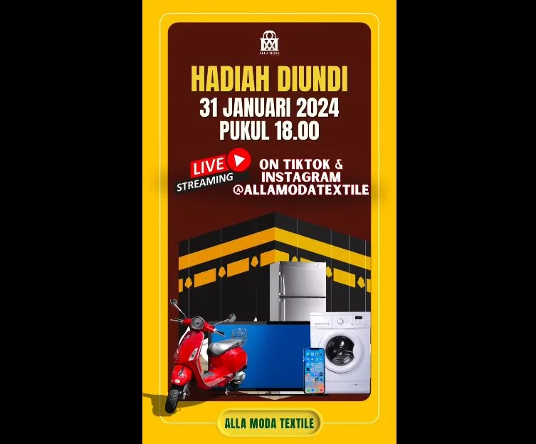 pengundian hadiah umroh alla moda